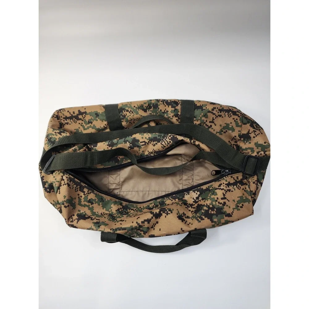 MARPAT Digital Camo Duffel Bag Tactical Military Style Woodland Travel Gym Bag